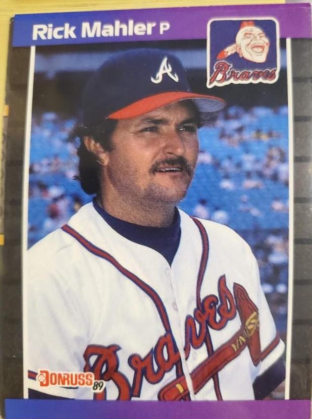 Rick Mahler (1989 Donruss)