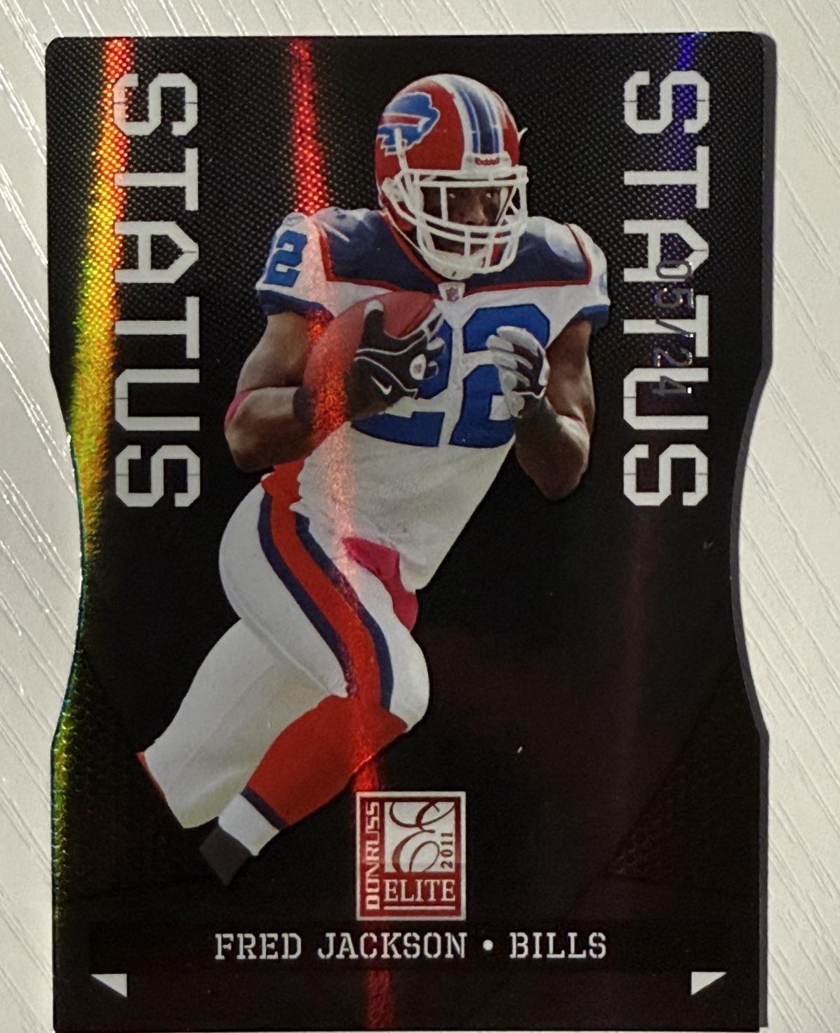 Fred Jackson #10 2011 Panini Donruss Elite Football