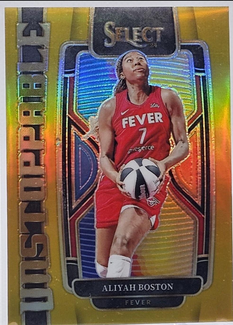 Aliyah Boston [Gold Prizm] #19