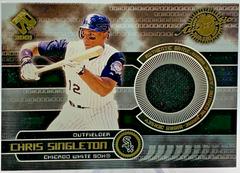 Chris Singleton #45 Baseball Cards 2001 Pacific Private Game Used Prices