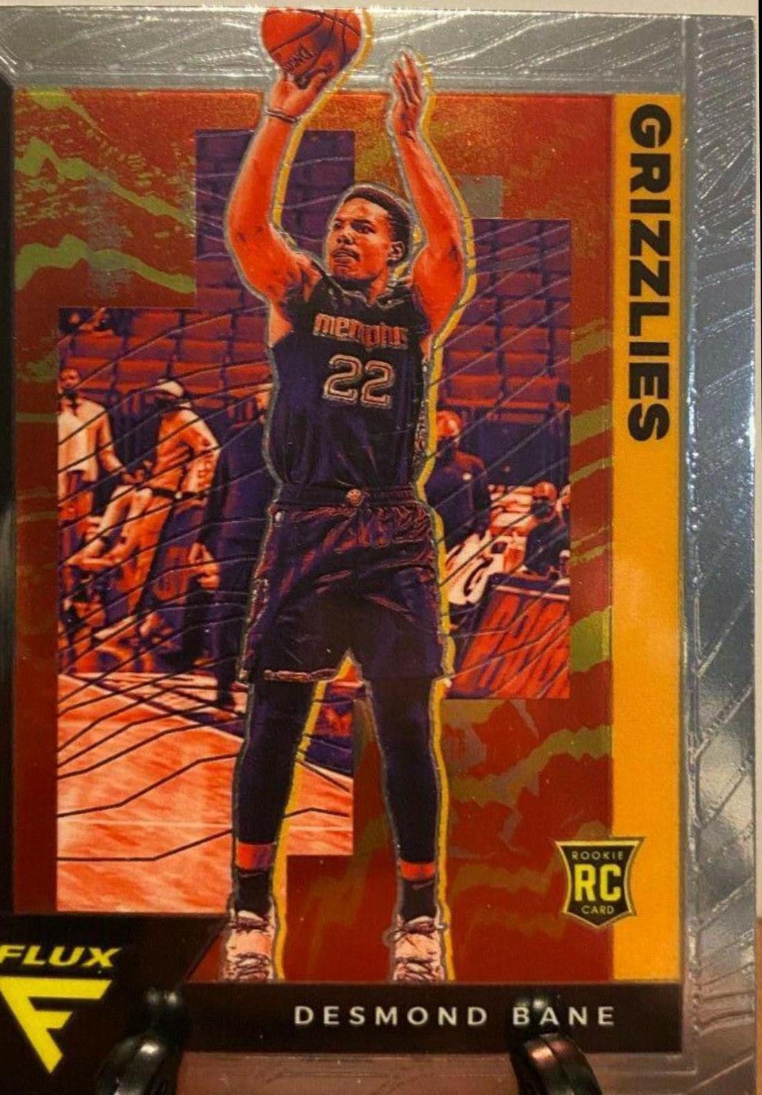 Desmond Bane #221 Basketball Cards 2020 Panini Flux