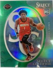 Amen Thompson [Silver Prizm] #5 Basketball Cards 2023 Panini Select Certified Prices