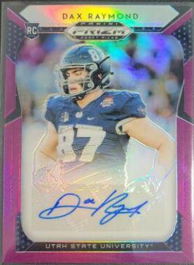 Dax Raymond [Autograph Purple Prizm] #260 Prices | 2019 Panini Prizm ...