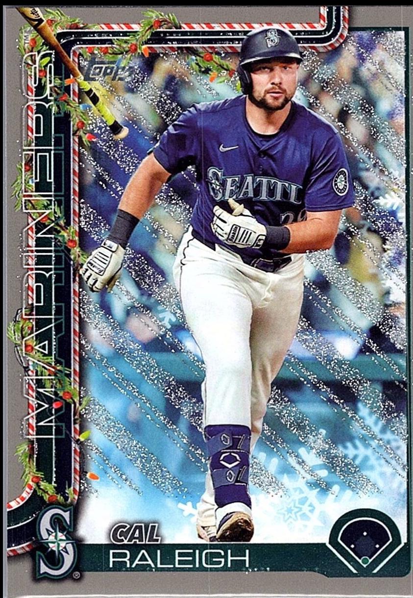 Cal Raleigh [Glitter] #H54 Prices | 2025 Topps Holiday | Baseball Cards
