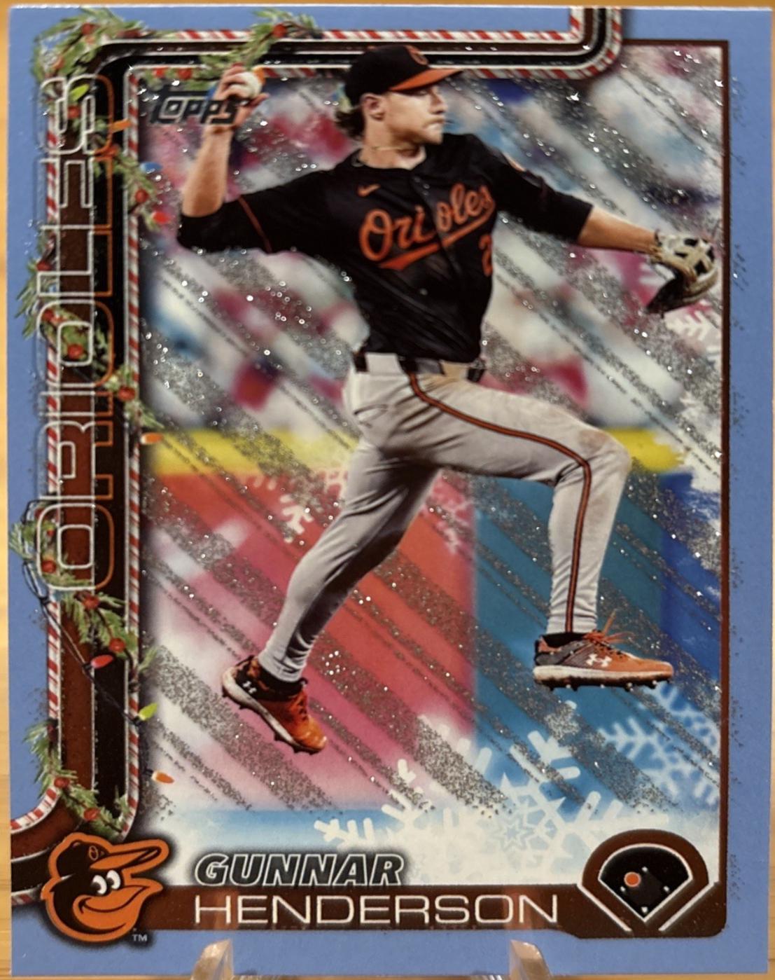 Gunnar Henderson [Light Blue White Glitter] #H18 Prices | 2025