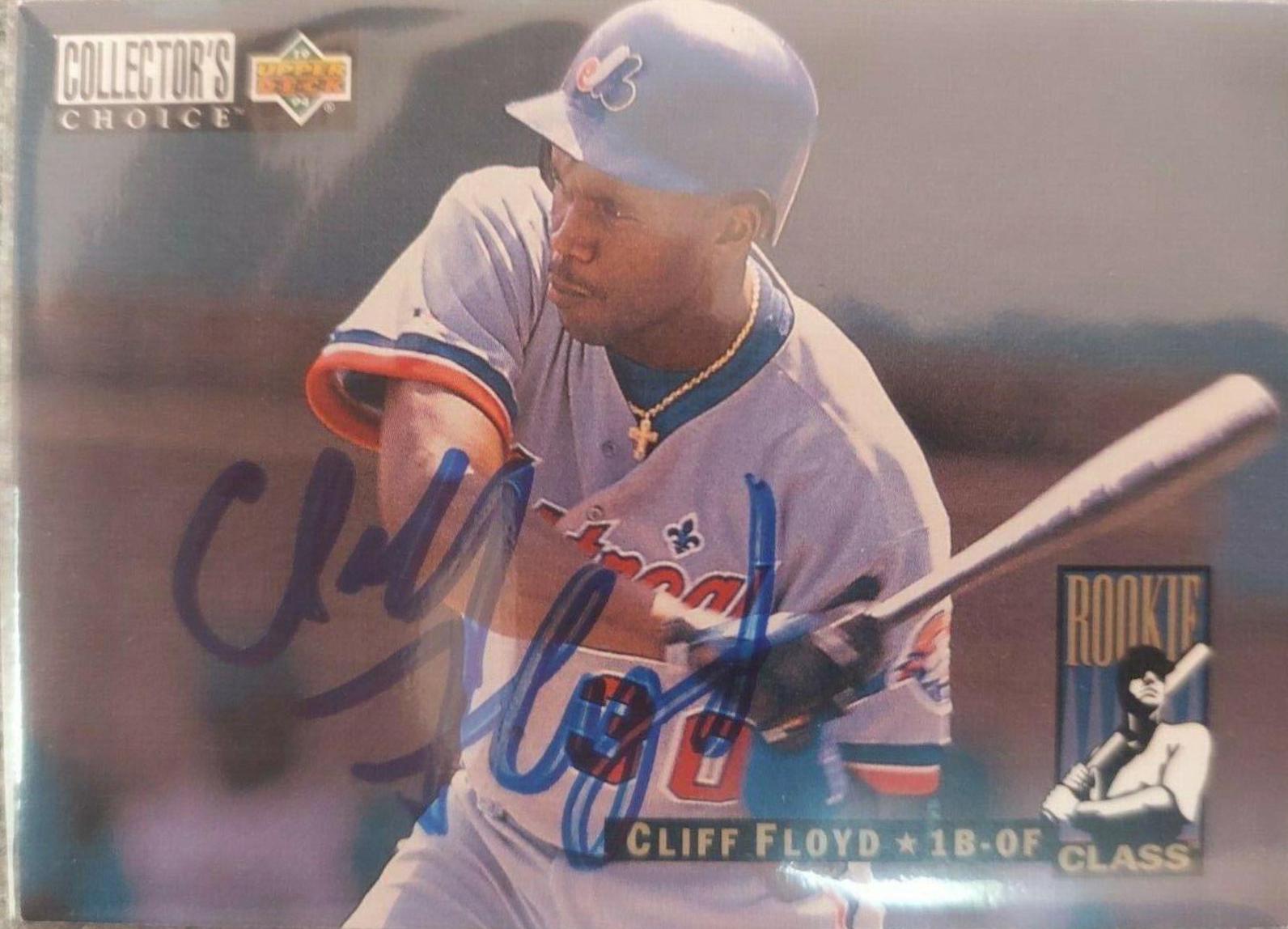 Cliff Floyd #7 Baseball Cards 1994 Collector's Choice