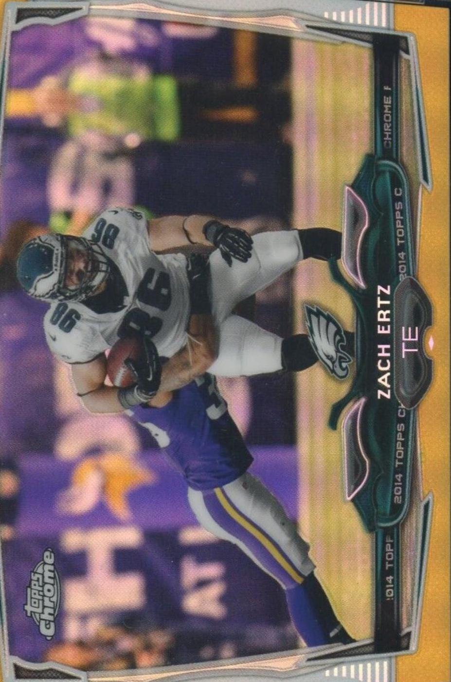Zach Ertz [Gold Refractor] #34