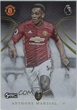 Anthony Martial #30 2016 Topps Premier Gold Soccer