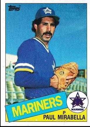 1985 Topps Paul Mirabella #766 card