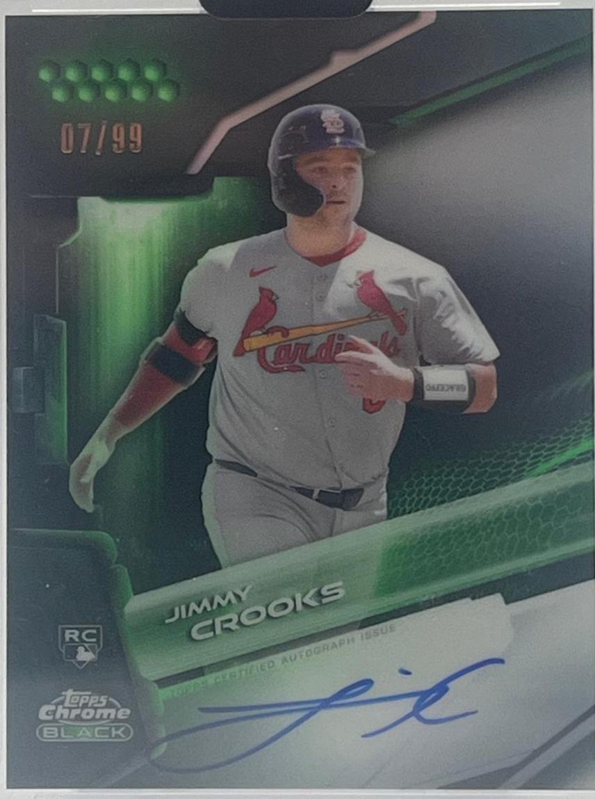 Jimmy Crooks [Green Refractor] #CBA-JI