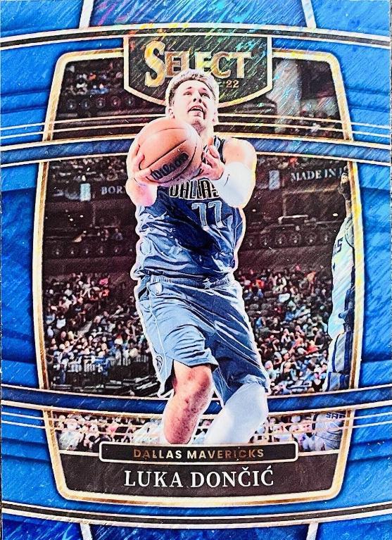 2021 Panini Select Luka Doncic [Pink] #12 card