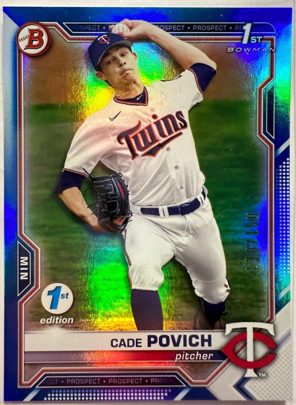 Cade Povich [Blue Foil] #BD-104