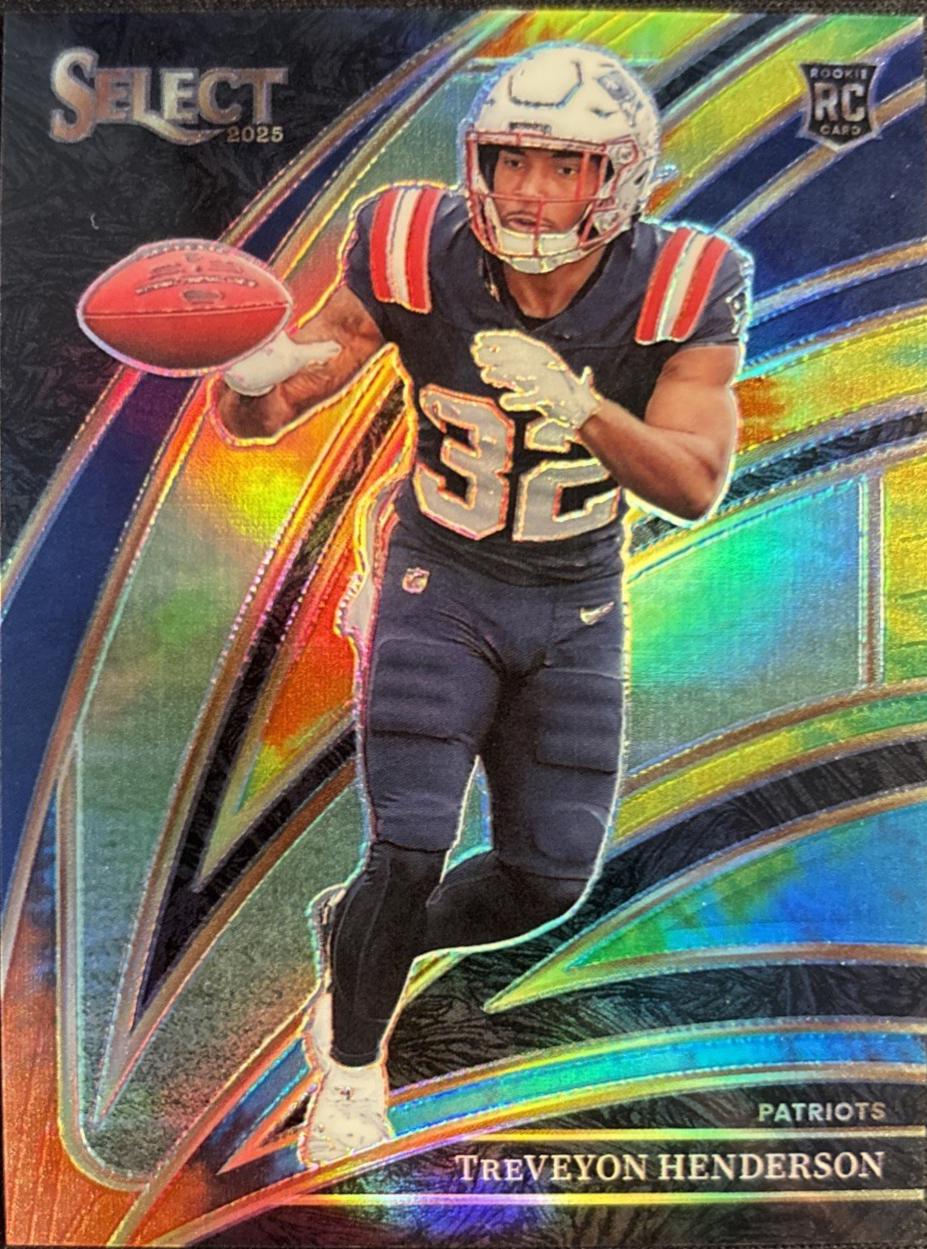 TreVeyon Henderson [Tie-Dye Prizm] #278 Prices | 2025 Panini