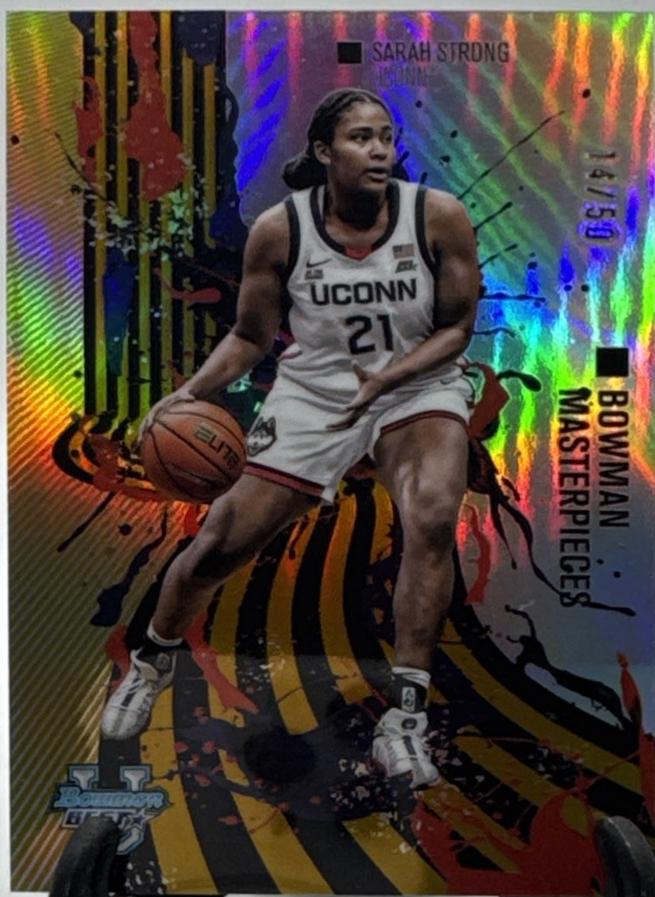 Sarah Strong [Gold Refractor] #BM-18