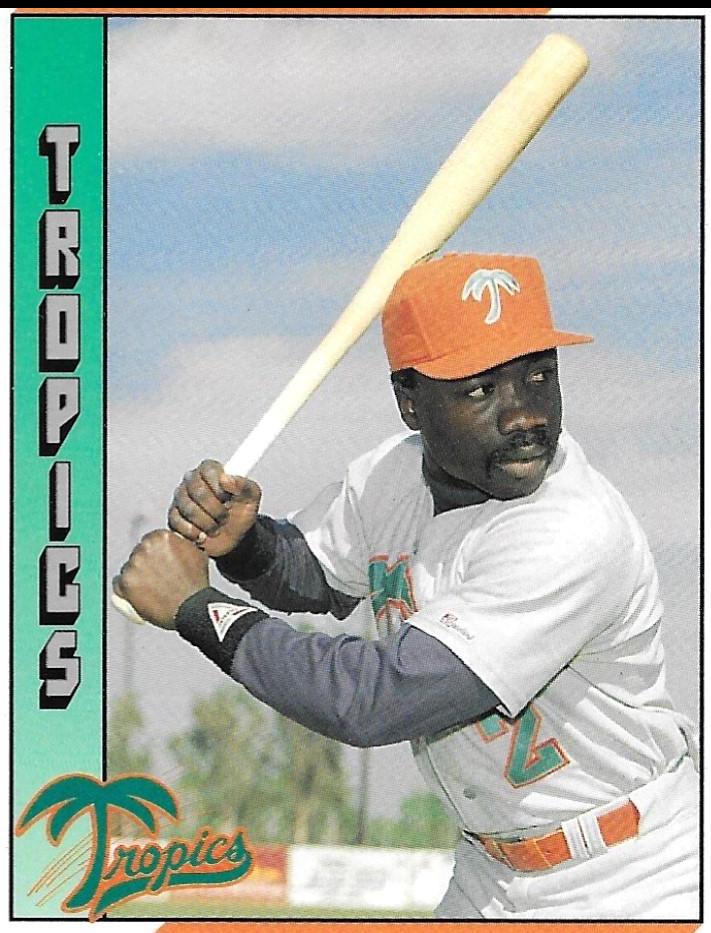 Ed Dennis #71 1991 Pacific Senior League Baseball