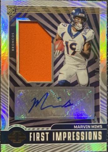 Marvin Mims #124 2023 Panini Illusions Football