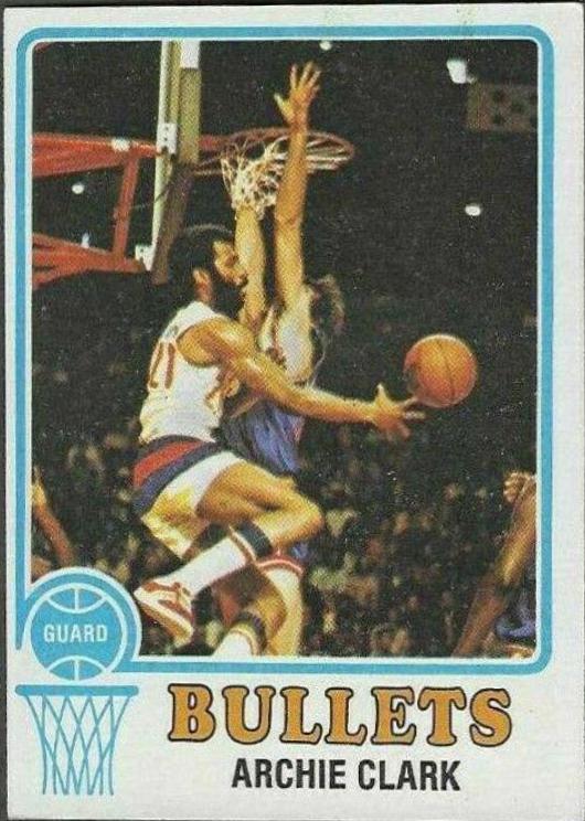 Archie Clark #15 Basketball Cards 1973 Topps