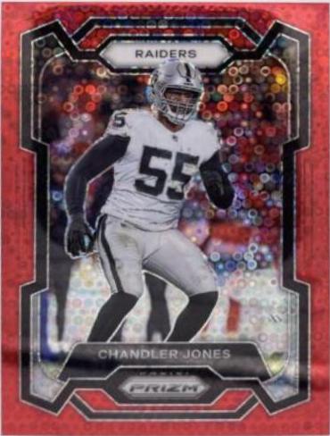Chandler Jones #180 2023 Panini Prizm No Huddle Football
