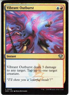 Vibrant Outburst]