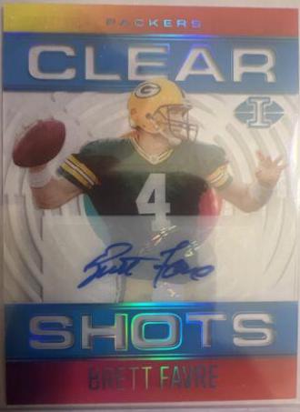 Brett Favre [Signature Light Blue] #CS-11