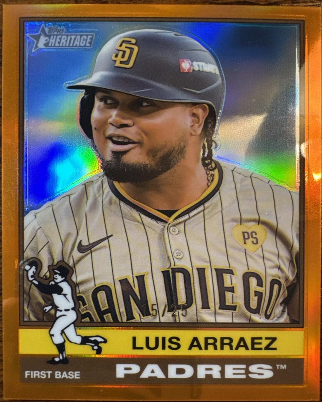 Luis Arraez [Orange Chrome Variation] #39