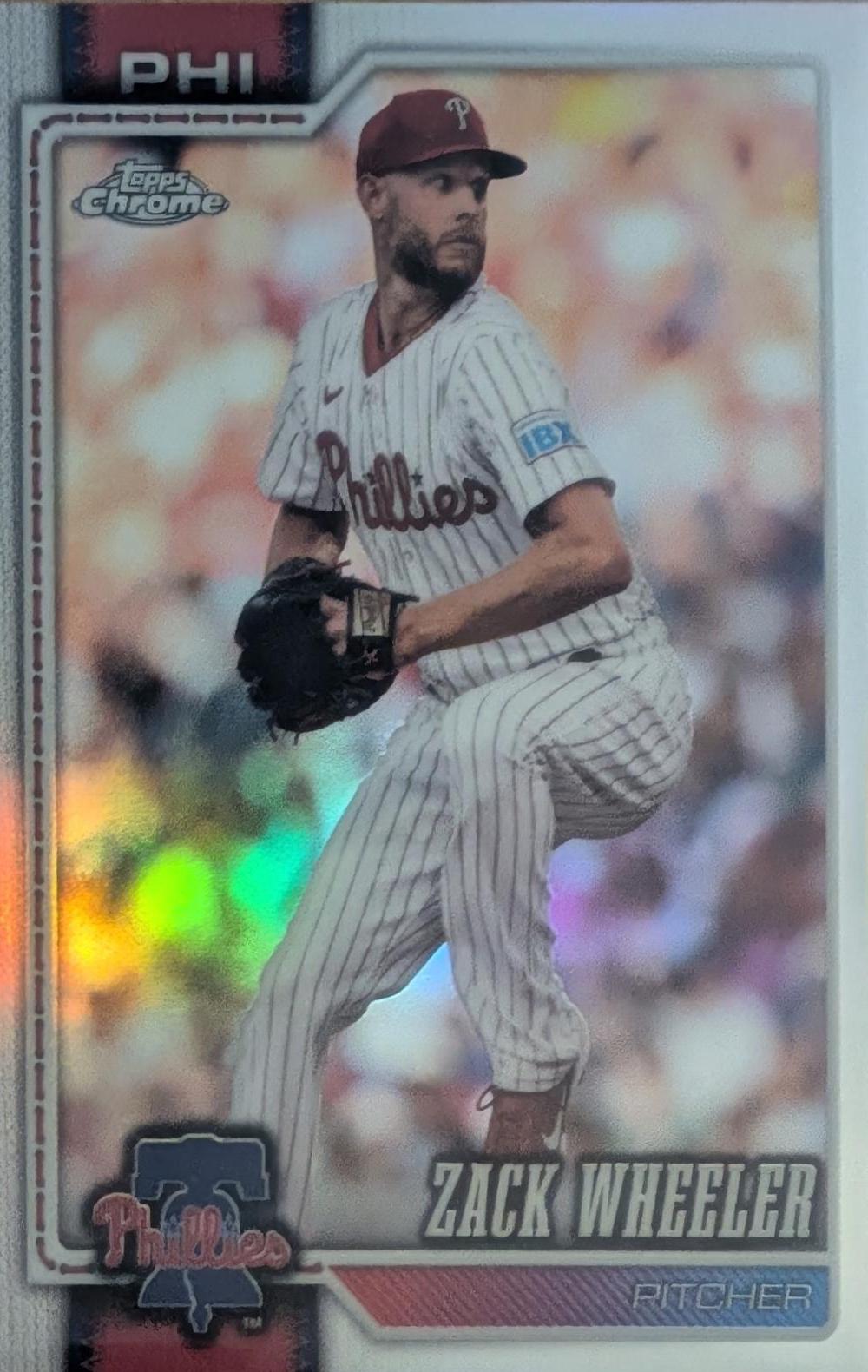 Zack Wheeler [Refractor] (2026 Topps Chrome)