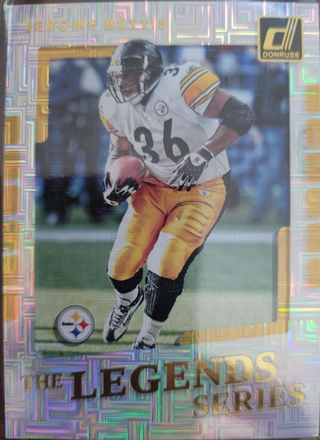Jerome Bettis #3 Football Cards 2017 Panini Donruss the Legends Series