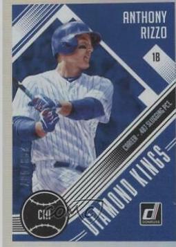 Anthony Rizzo #1 2018 Panini Donruss Baseball