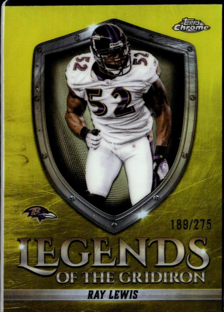 Ray Lewis [Yellow Refractor] #LOG-39
