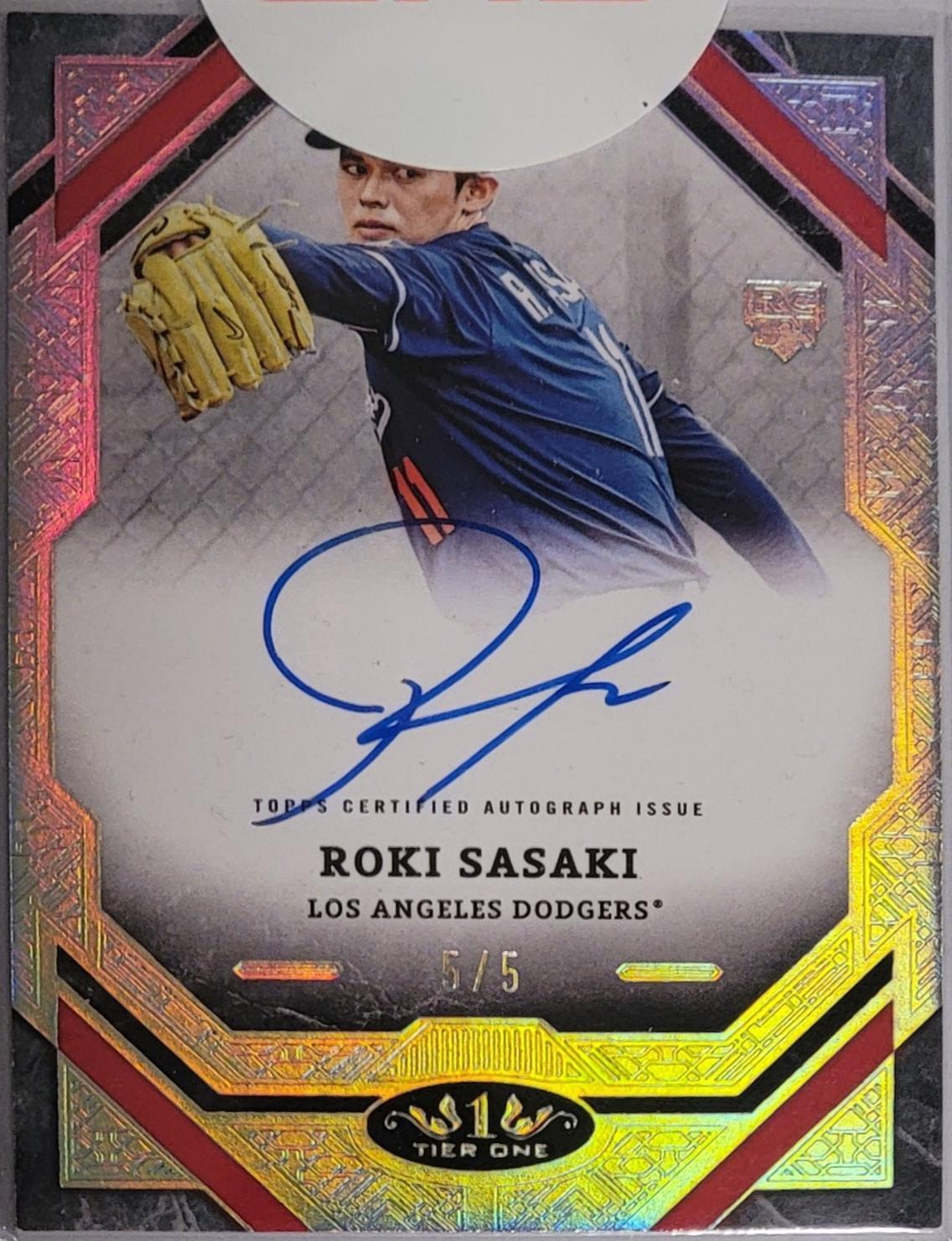 Roki Sasaki [Holo Silver Foil] #T1A-RS