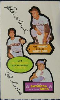 Mike McCormick, Pete Ward, Ron Swoboda
