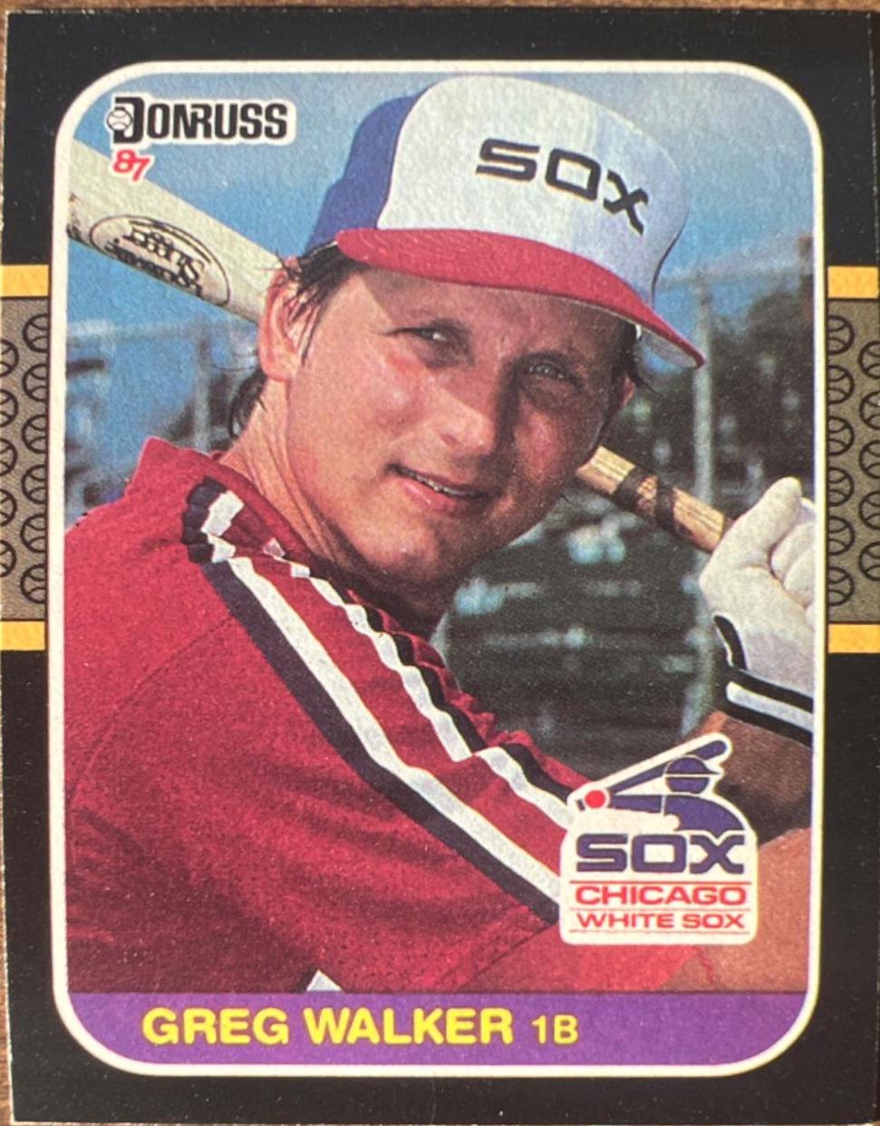 Greg Walker (1987 Donruss)