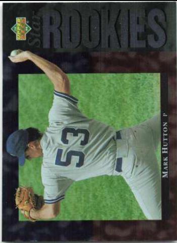 Mark Hutton #18 Baseball Cards 1994 Upper Deck