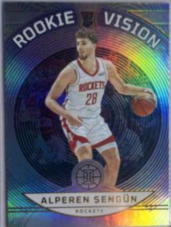 Alperen Sengun #14 Basketball Cards 2021 Panini Illusions Rookie Vision