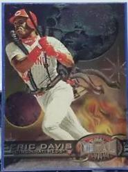 Eric Davis #46 Baseball Cards 1997 Metal Universe