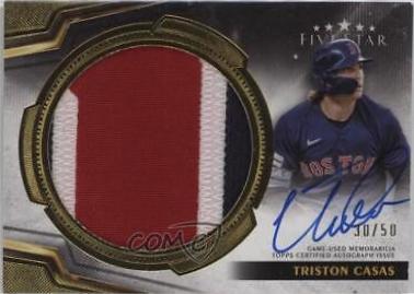 Triston Casas [Manufacturer Patch] #FSJP-TC