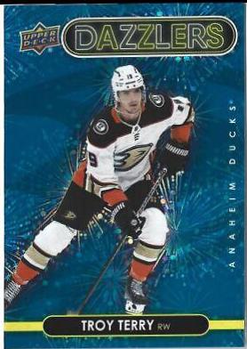Troy Terry #DZ-101 Hockey Cards 2021 Upper Deck Dazzlers