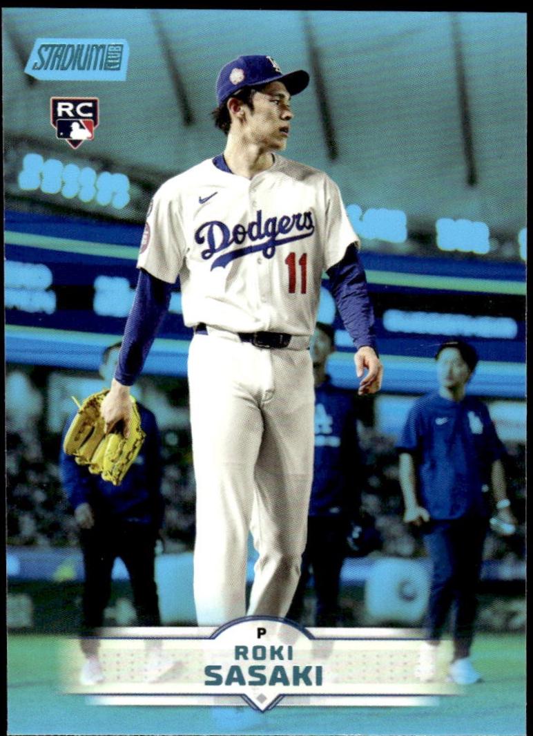 Roki Sasaki [Light Blue] #187 Prices | 2025 Topps Stadium Club