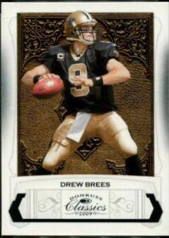 Drew Brees #60 Football Cards 2009 Panini Donruss Classics