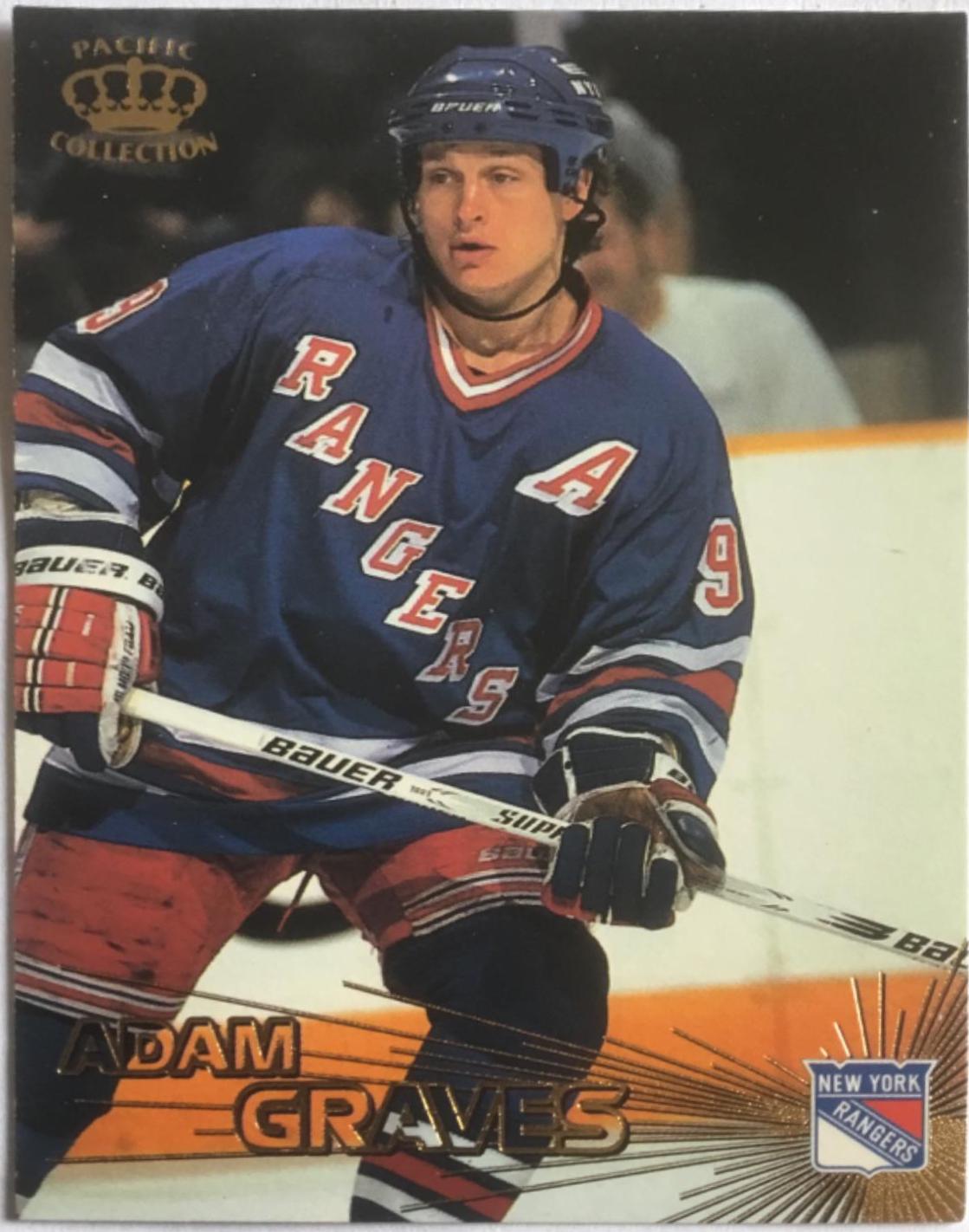 Adam Graves #26 Hockey Cards 1997 Pacific Crown