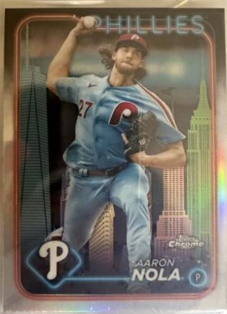 Aaron Nola #262 2024 Topps Chrome Baseball