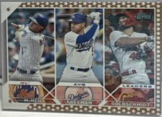 Paul Goldschmidt, Freddie Freeman, Jeff McNeil