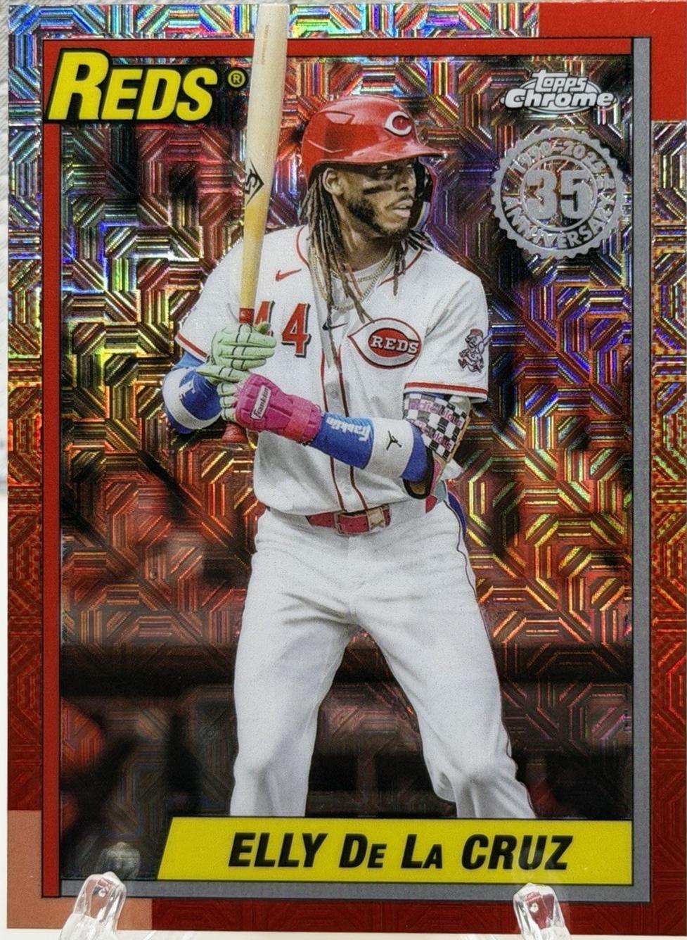 Elly De La Cruz #U90C-5 Prices | 2025 Topps Update 1990 Chrome