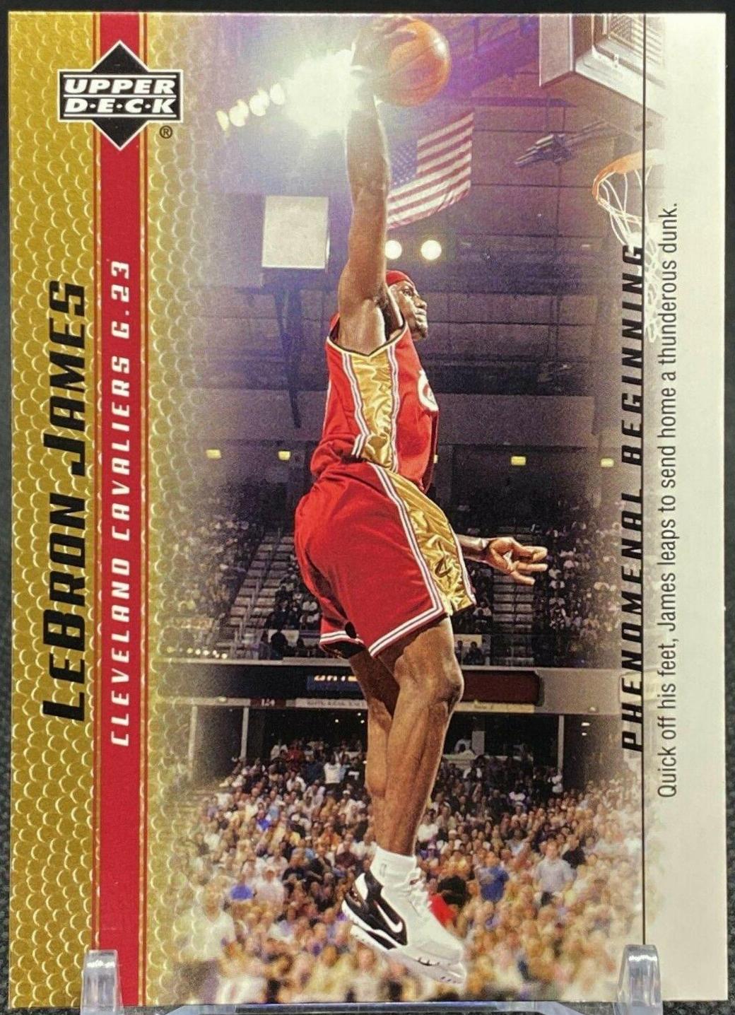 lebron james phenomenal beginnings gold