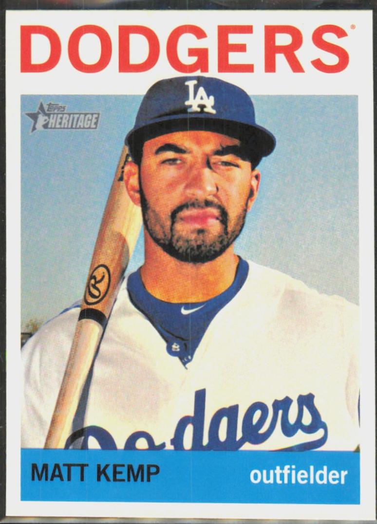 Matt Kemp #450 2013 Topps Heritage Baseball