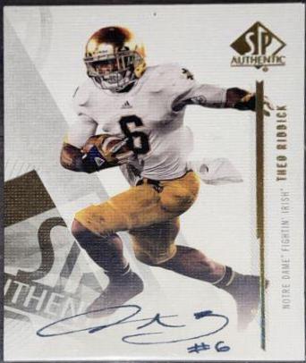Theo Riddick [Autograph SP Rookies] #93