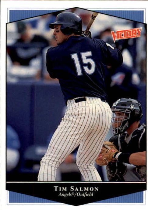 Tim Salmon #6 Baseball Cards 1999 Upper Deck Victory