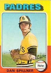 Dan Spillner #222 Baseball Cards 1975 Topps