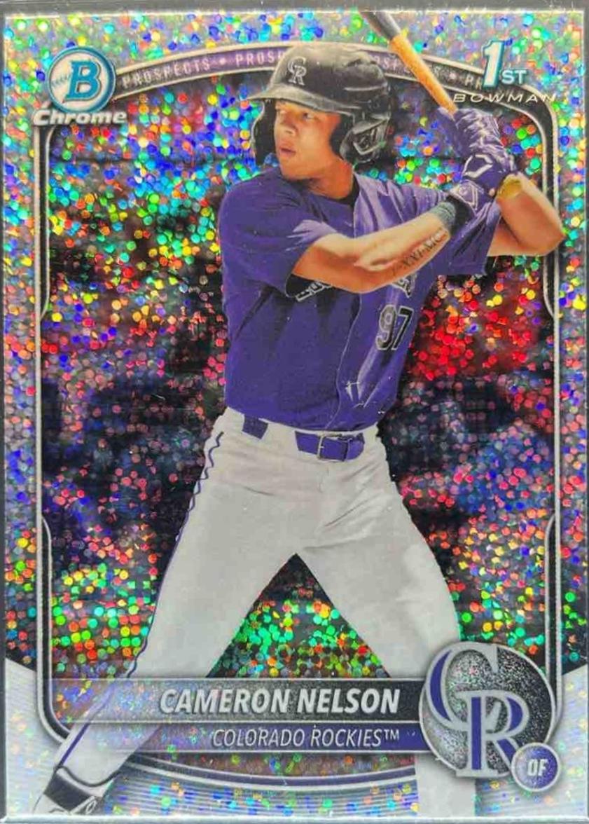 Cameron Nelson [Sparkle Refractor] #BDC-130