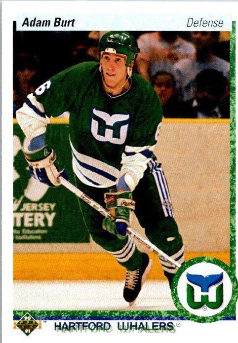 Adam Burt #324 Hockey Cards 1990 Upper Deck